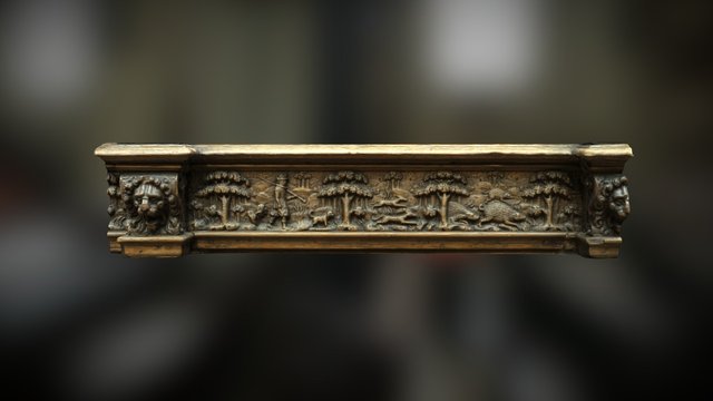 Ornamental cabinet [detail], Rijksmuseum