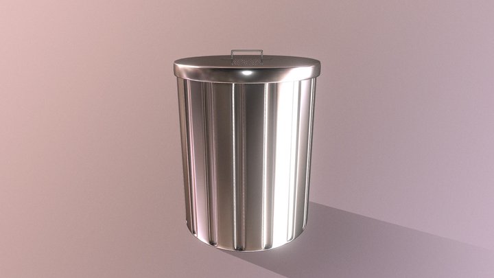 Trashcan 3D Model