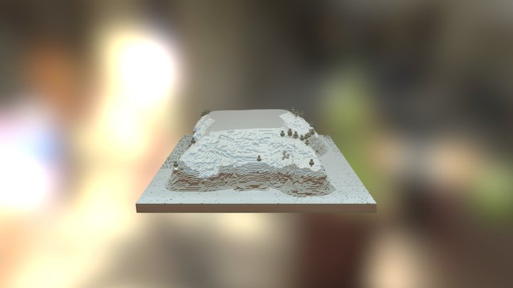 Nitrash-Mountain(Palace not started yet) 3D Model