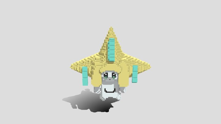 Minecraft Pokémon 基拉祈 3D Model