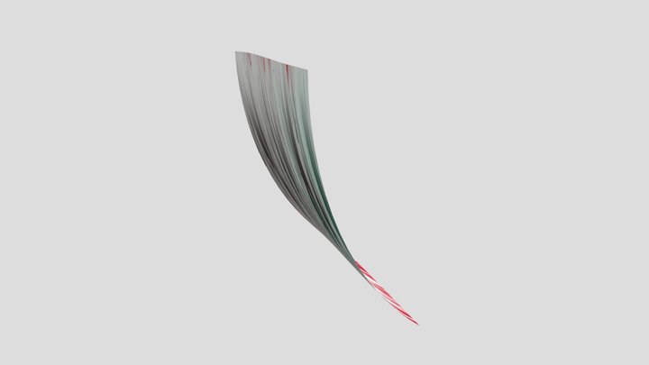floating poster 3D Model
