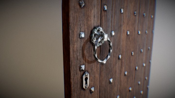 castle door 3D Model