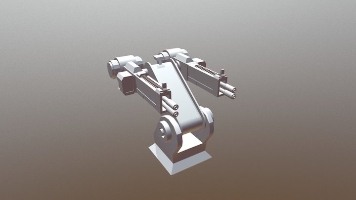 Turret 3D Model