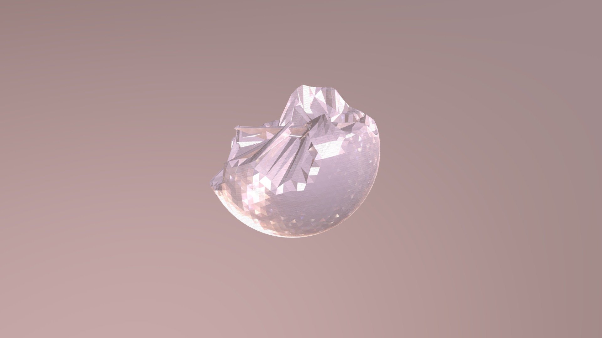 Crystal Disco Ball Sculpture - 3D model by feliann [90a3dea] - Sketchfab