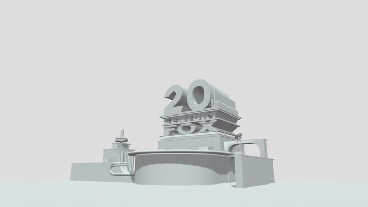 20th Century Fox 3DS Remake 3D Model