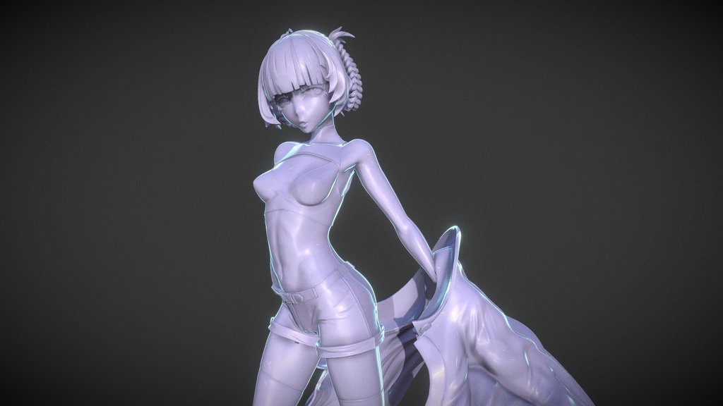 Nazuna Nanakusa fanart sculpt