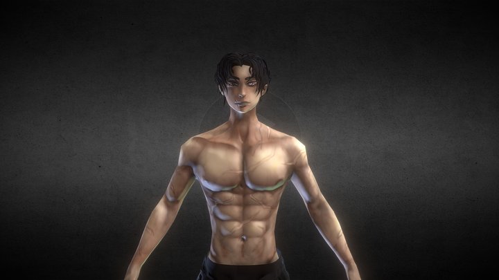 Samurai Character 3D Model