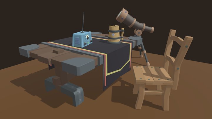 [HM-5 XYZ-School] colors 3D Model