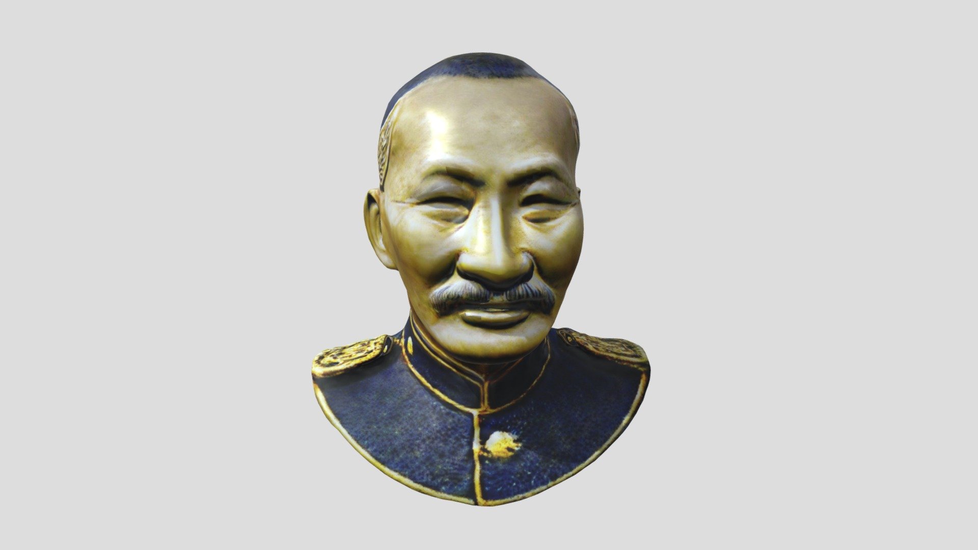 ChiangKai shek - 3D model by political figure (@Killian28) [90a564a ...