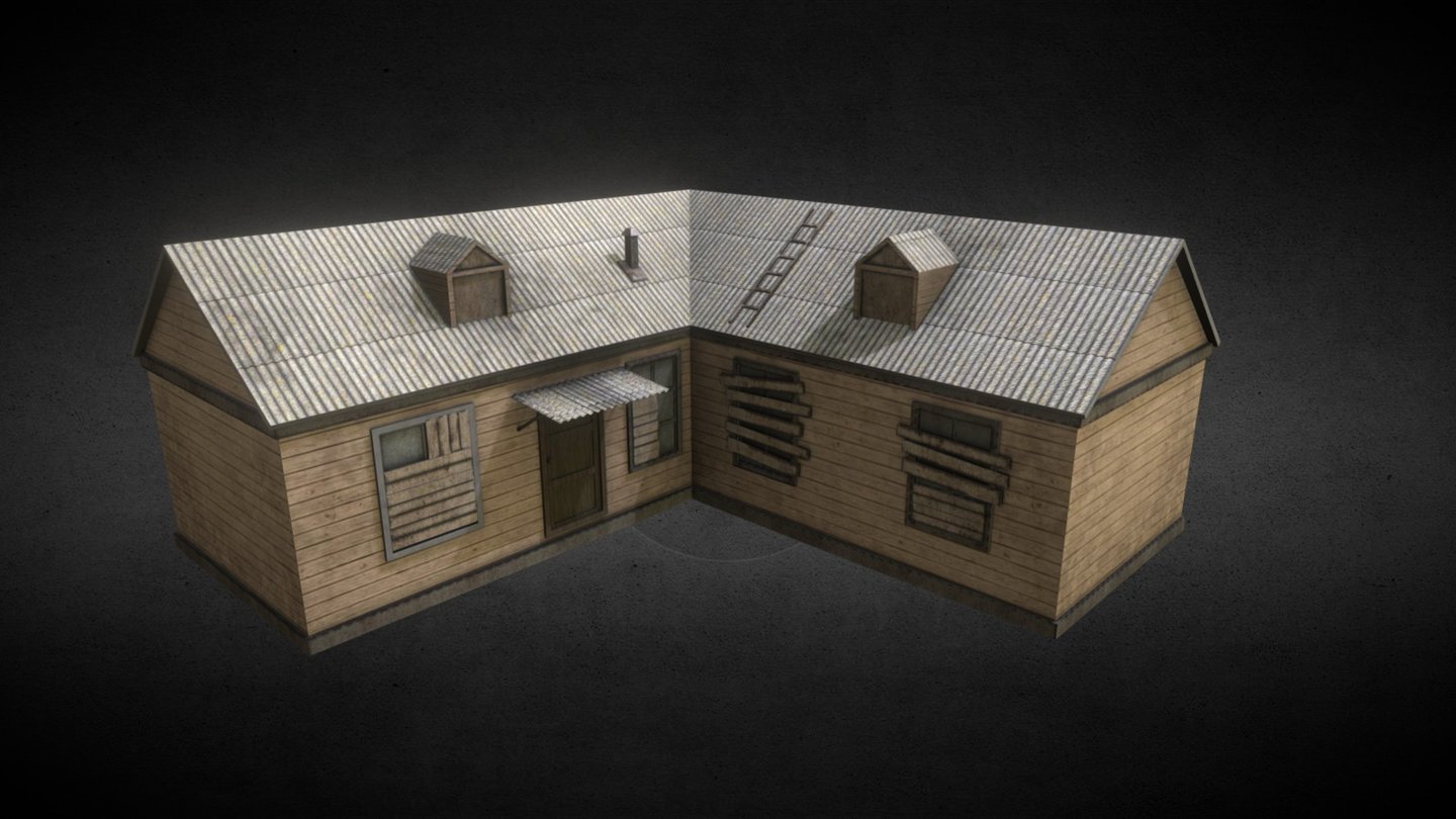 Abandoned farmer house - 3D model by Oleksandr Bykov (@oleksandr.bykov ...