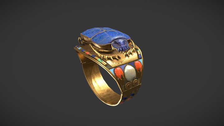 QLOC Internal : Egyptian Bracelet 3D Model