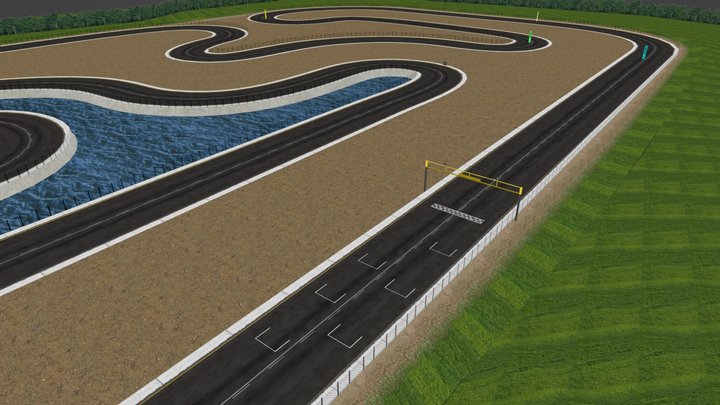 Drift Tracks 3D Model