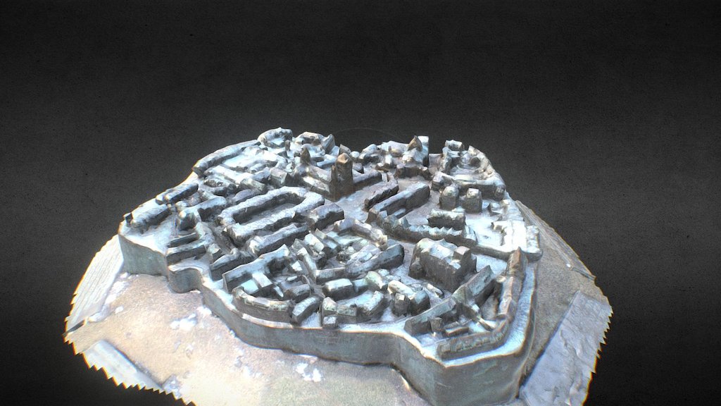 Osnabrueck old city model