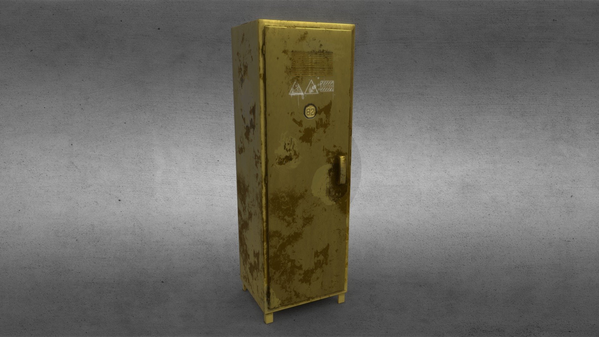 Locker — Sketchfab embed 3D viewer