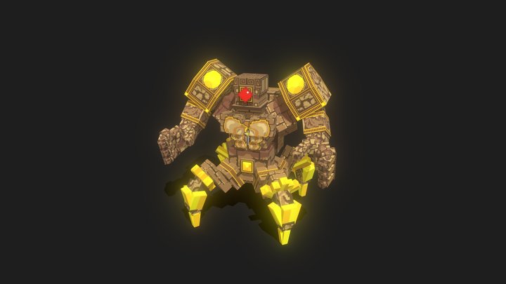 First Model - Topaz - Boss 3D Model
