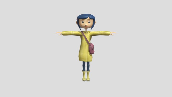 Coraline Coraline Wii 3D Model