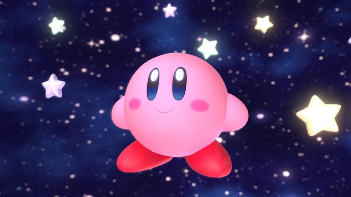 Kirby 3D Model
