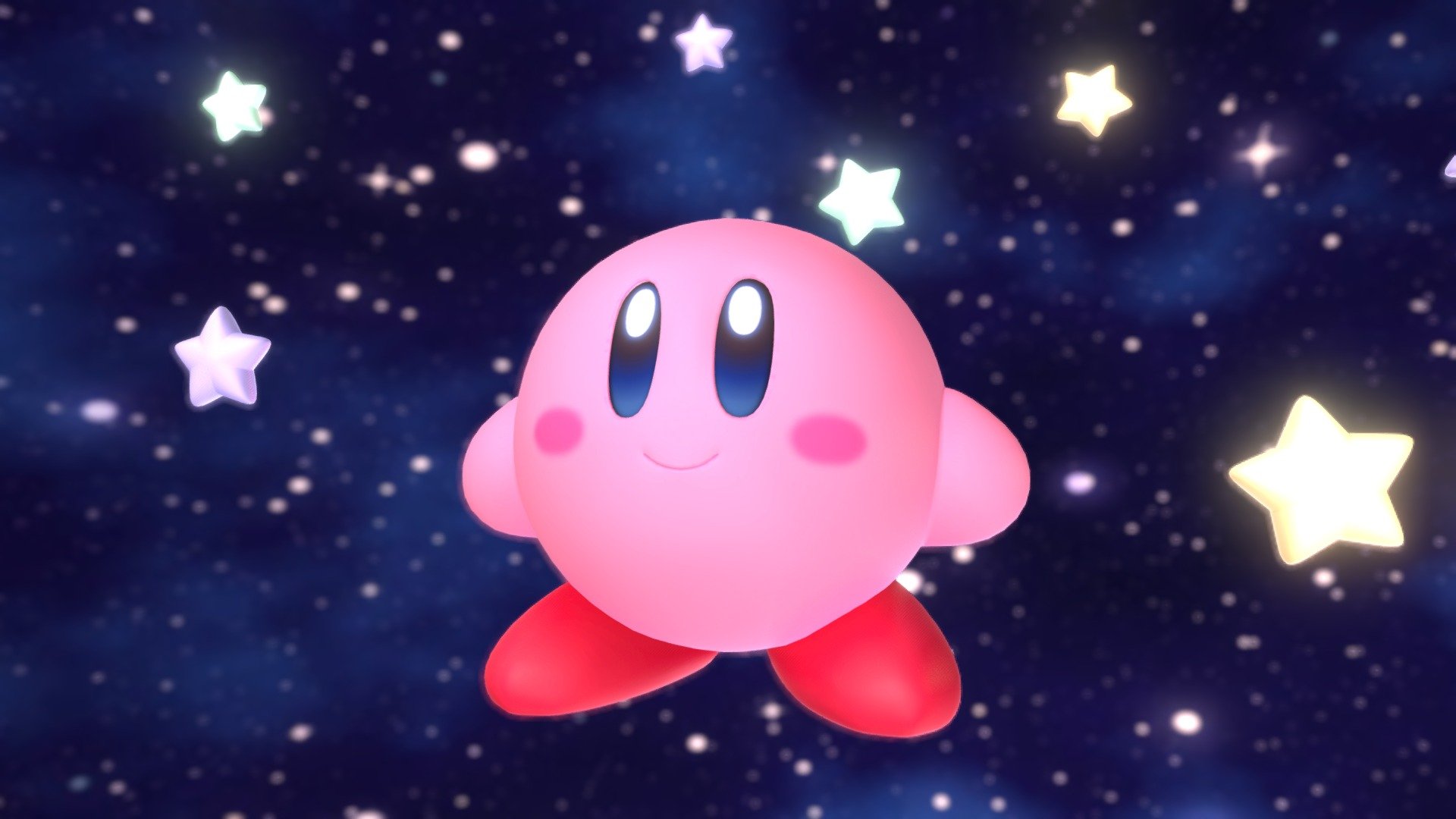 Kirby - 3D model by LemonLime (@lemon.3d.academy) [90ab1c1] - Sketchfab