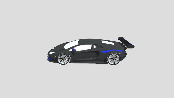 Lamborghini aventador sport 3D Model