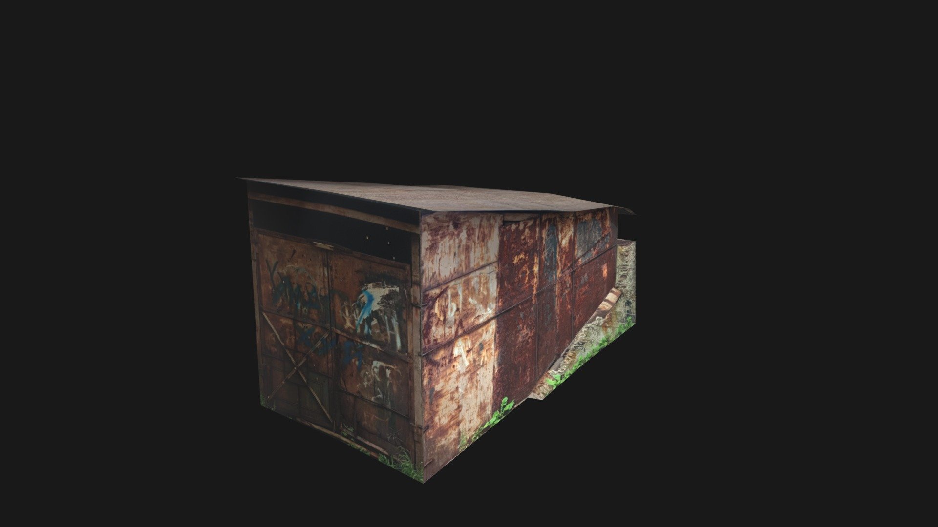 Weird Rusty Entrance