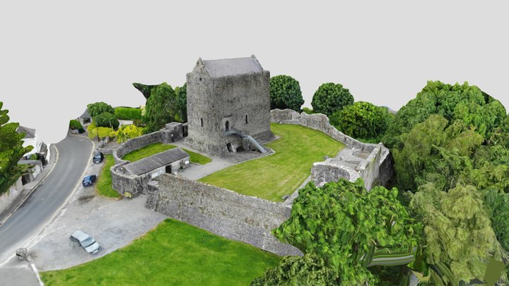 Athenry Castle 3D Model