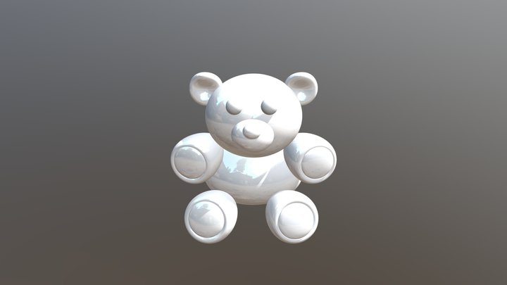 Teddy Bear xd 3D Model