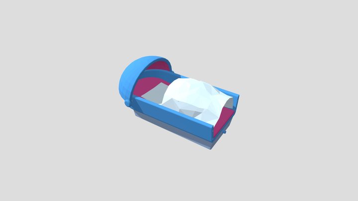 Tubby Bed 3D Model