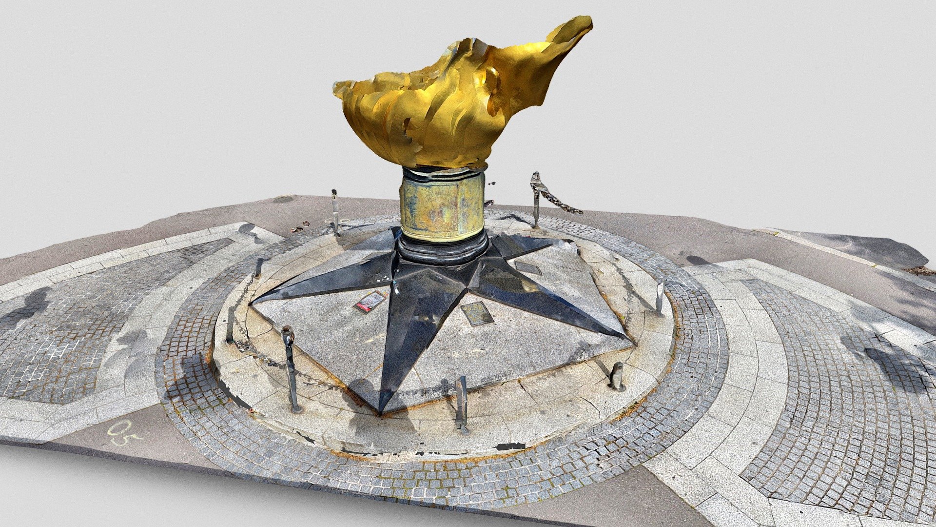 Day 135: Flame of Liberty - 1scanaday