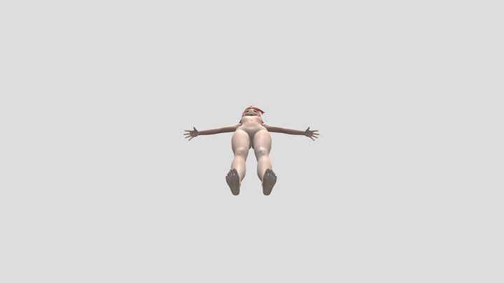 naked pink 2 3D Model