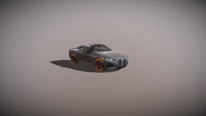 BMW M440i Convertible 2021 3D Model