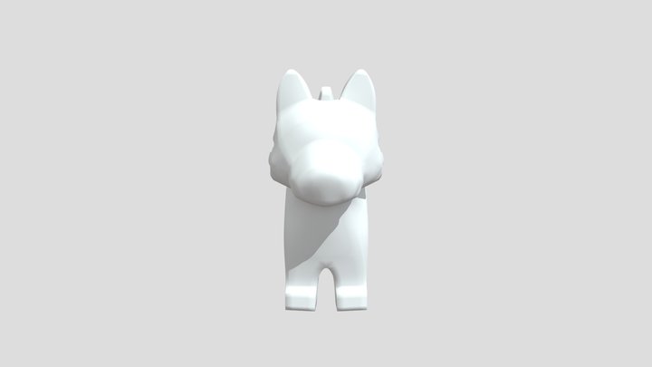 LEGO Terrierfig 3D Model