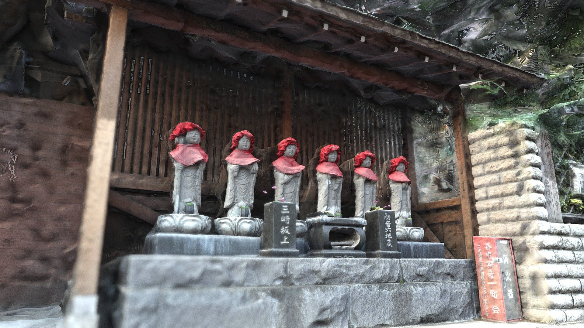 Six Ksitigarbhas:初音六地蔵