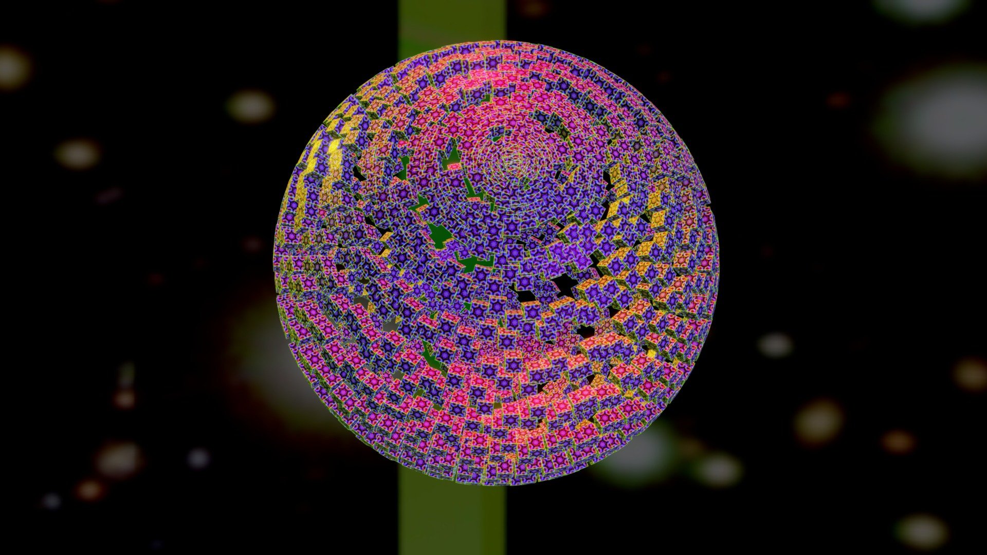 Spherical cube array