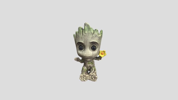 Baby Groot – Stylized 3D Character Model 3D Model