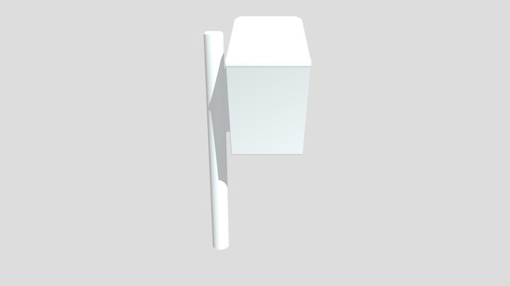 Garbage can 3D Model