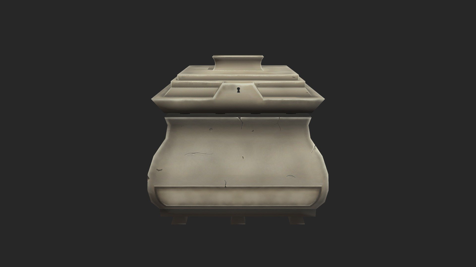 Stone Chest - 3D model by ema_suckrova [90b278b] - Sketchfab