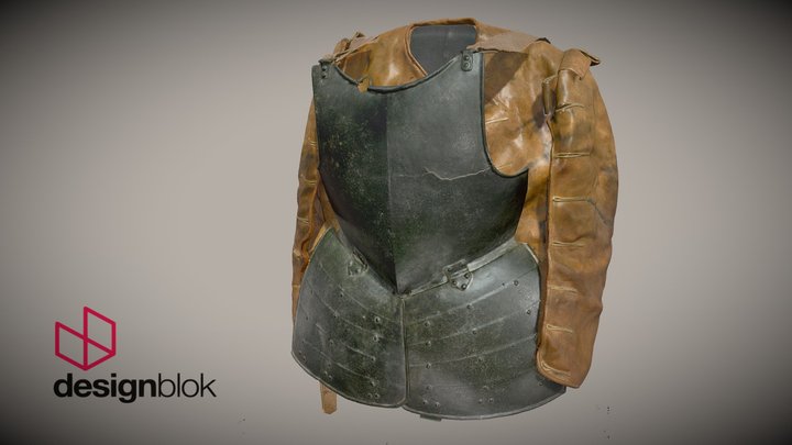 Doddington Hall English Civil war armour 3D Model