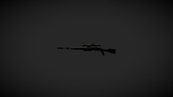 M24 Sniper 3D Model