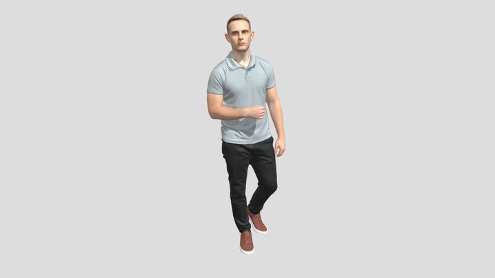 Casual Stride – Modelo 3D gratuito STL