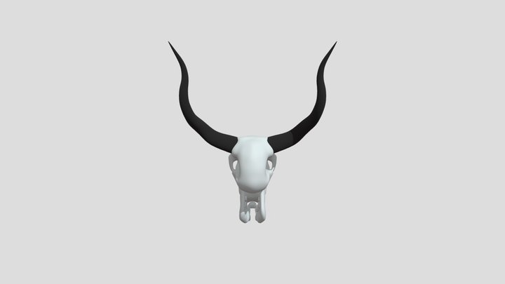 Bull head 3D Model