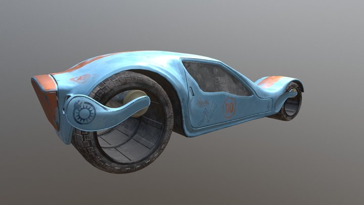Concept Car by Tim Mcburnie 3D Model