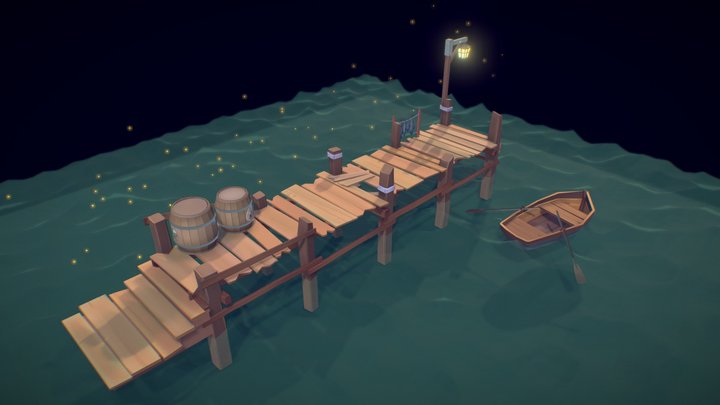 Pier 3D Model