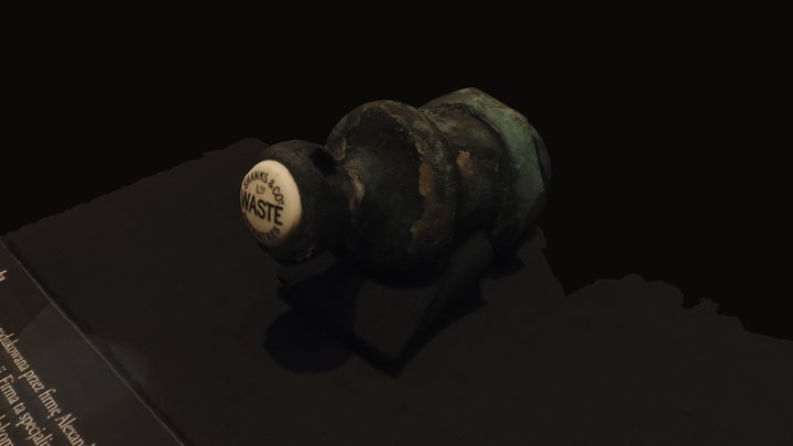 Waste Pump Handle 3D Model