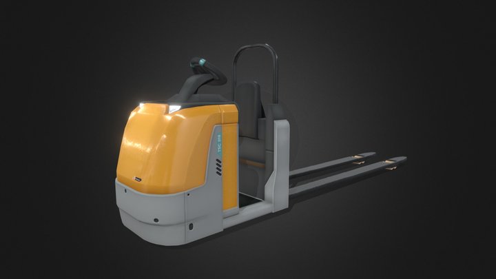 Warehouse Trainer - Picker Vehicle 3D Model