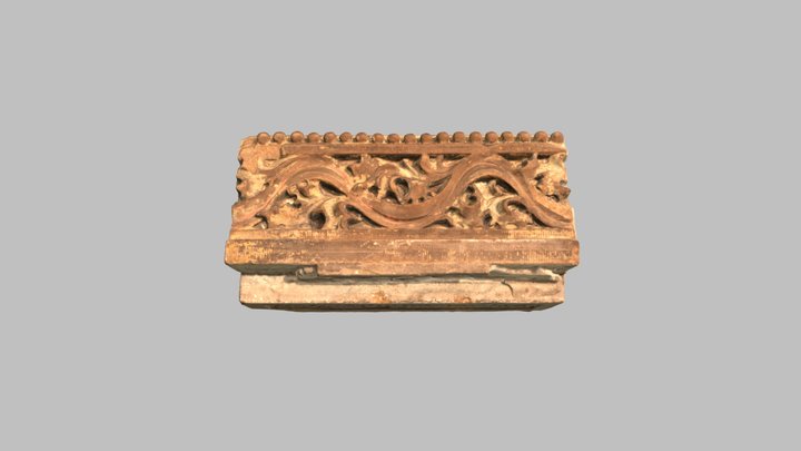 Garrick Theater Ornament 3D Model