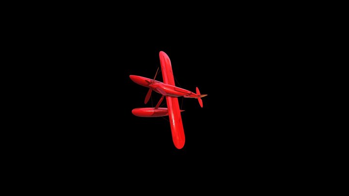Macchi Castoldi MC72 3D Model