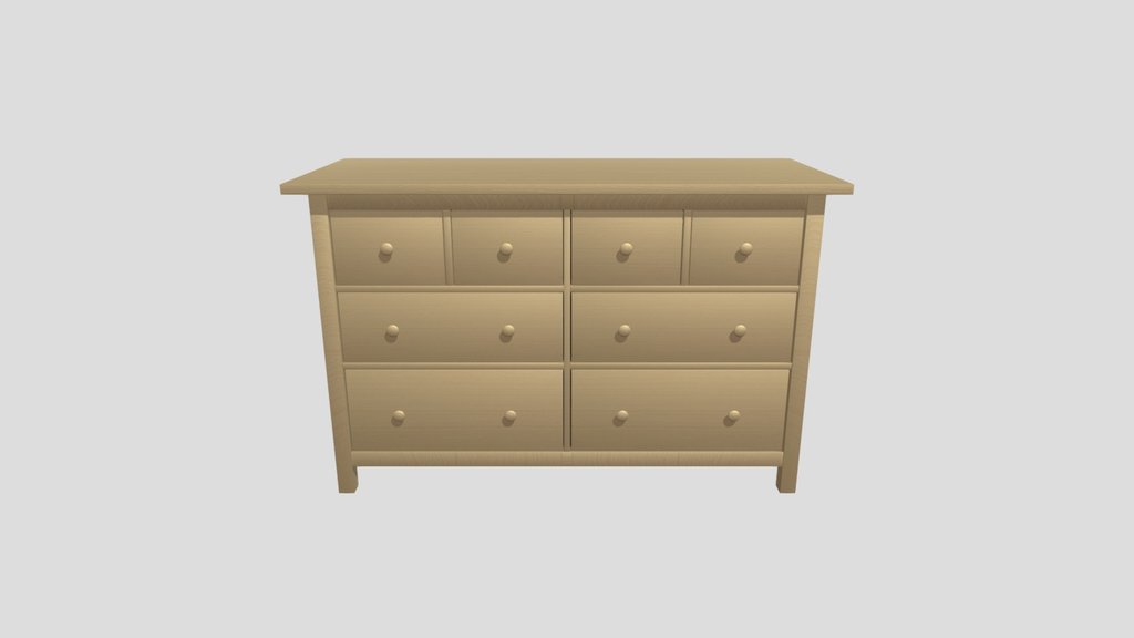 Ikea Dresser Hemnes Light Grey