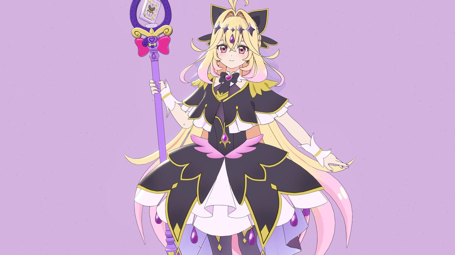 Cure Arcana Shadow (Star Detective Pretty Cure!) - 3D model by tarako ...