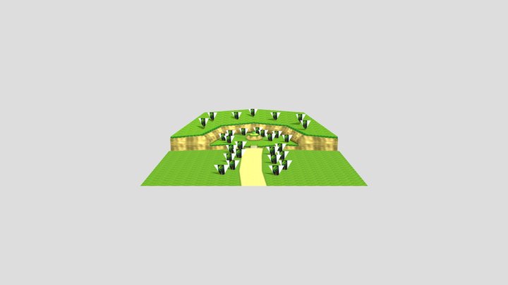 Nintendo 64 - Mario Party - Intro Scene 2 3D Model