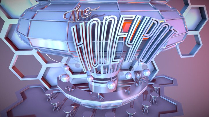 The Honeypot Bar (WIP) 3D Model